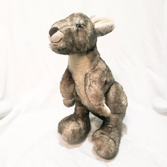 The Petting Zoo Kangaroo Wallaby 2021 Plush Stuffed Animal Toy 12" - Picture 1 of 11